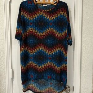 LuLaRoe Short Sleeve T-shirt Dress Size M
